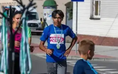 XVIII Og&oacute;lnopolski Bieg Szlakiem 3 Wież - Owocowe Biegi Uliczne Dzieci i Młodzieży 7