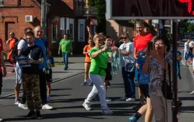 XVIII Og&oacute;lnopolski Bieg Szlakiem 3 Wież - Owocowe Biegi Uliczne Dzieci i Młodzieży 14