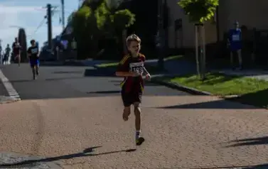 XVIII Og&oacute;lnopolski Bieg Szlakiem 3 Wież - Owocowe Biegi Uliczne Dzieci i Młodzieży 34