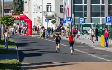 XVIII Og&oacute;lnopolski Bieg Szlakiem 3 Wież - Owocowe Biegi Uliczne Dzieci i Młodzieży 48