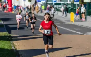 XVIII Og&oacute;lnopolski Bieg Szlakiem 3 Wież - Owocowe Biegi Uliczne Dzieci i Młodzieży 55