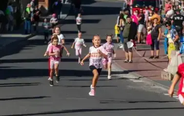 XVIII Og&oacute;lnopolski Bieg Szlakiem 3 Wież - Owocowe Biegi Uliczne Dzieci i Młodzieży 74