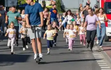 XVIII Og&oacute;lnopolski Bieg Szlakiem 3 Wież - Owocowe Biegi Uliczne Dzieci i Młodzieży 106