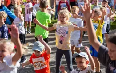 XVIII Og&oacute;lnopolski Bieg Szlakiem 3 Wież - Owocowe Biegi Uliczne Dzieci i Młodzieży 128