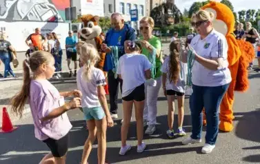 XVIII Og&oacute;lnopolski Bieg Szlakiem 3 Wież - Owocowe Biegi Uliczne Dzieci i Młodzieży 186