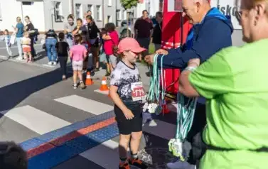 XVIII Og&oacute;lnopolski Bieg Szlakiem 3 Wież - Owocowe Biegi Uliczne Dzieci i Młodzieży 197