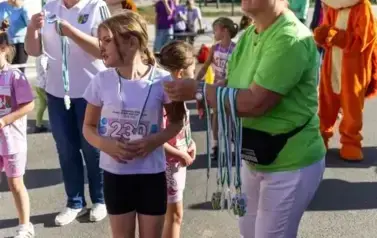 XVIII Og&oacute;lnopolski Bieg Szlakiem 3 Wież - Owocowe Biegi Uliczne Dzieci i Młodzieży 199