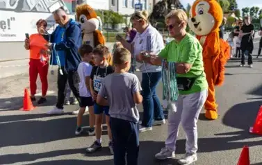XVIII Og&oacute;lnopolski Bieg Szlakiem 3 Wież - Owocowe Biegi Uliczne Dzieci i Młodzieży 203