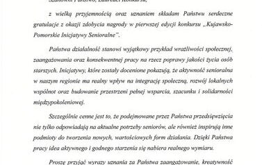 SRGL &bdquo;BORY&rdquo; laureatem nagrody Wojewody 15