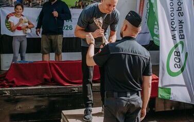 XIX Bieg Krainy 3. Wież nad Borami - wręczanie puchar&oacute;w i nagr&oacute;d 2