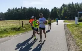 XVIII Og&oacute;lnopolski Bieg Szlakiem 3 Wież nad Borami  - Bieg głowny - 10 km 111