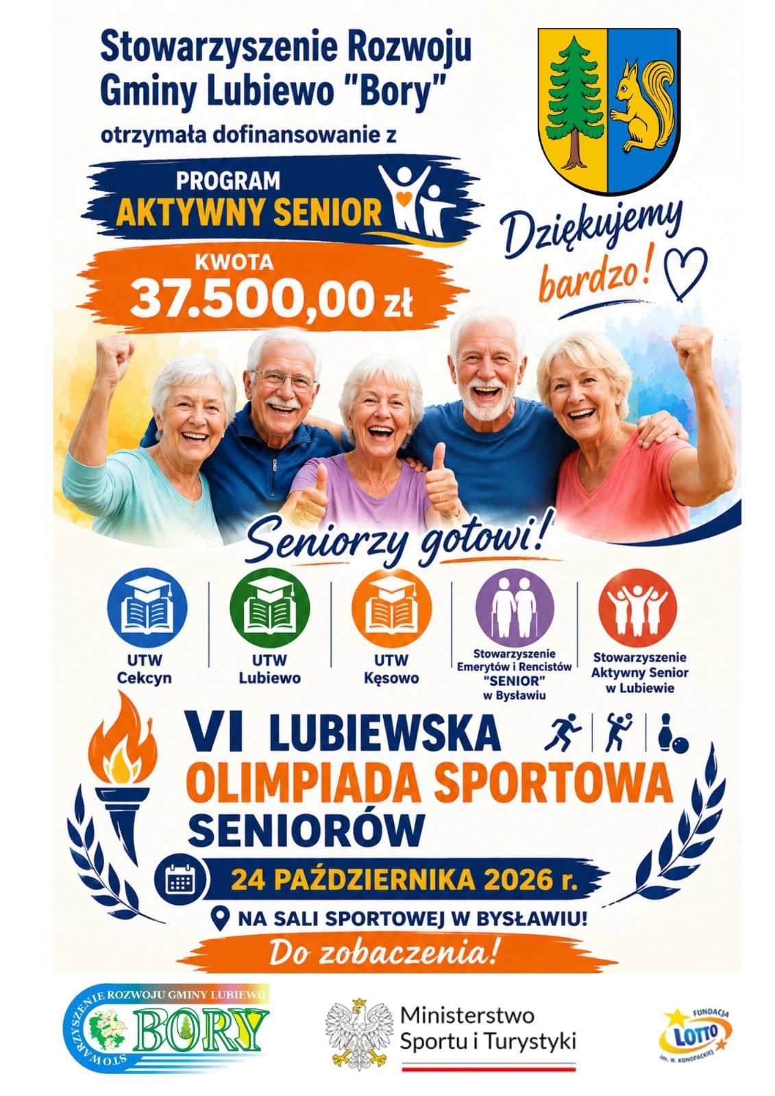 VI Lubiewska Olimpiada Senior&oacute;w